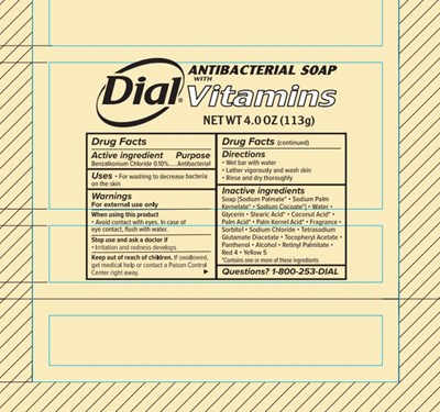 Ingredients - Dial Vitamins Bar